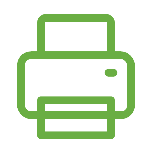 Icon Bedruckung Laserblattetiketten